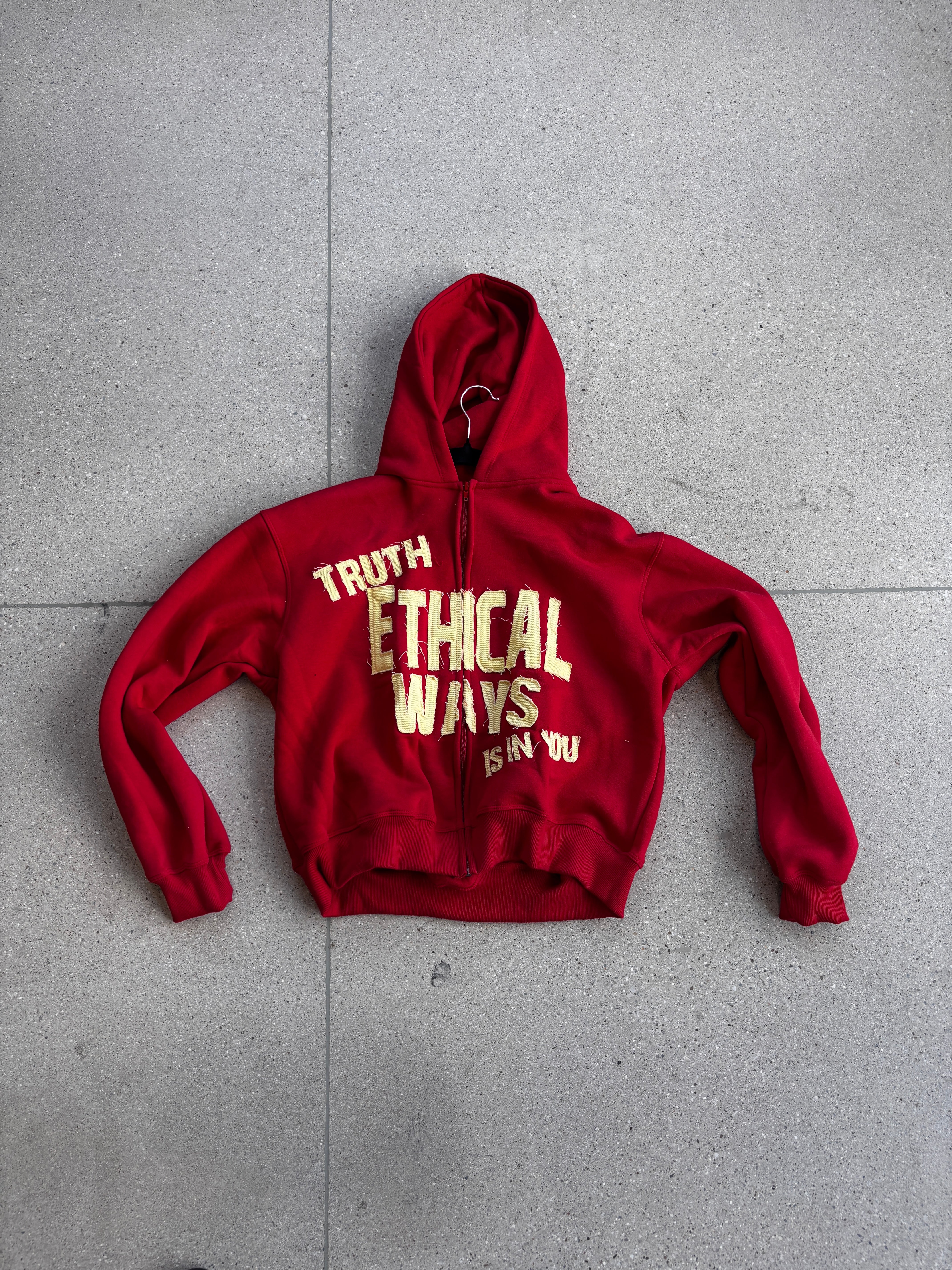 Red "Think Ethical" Jacket