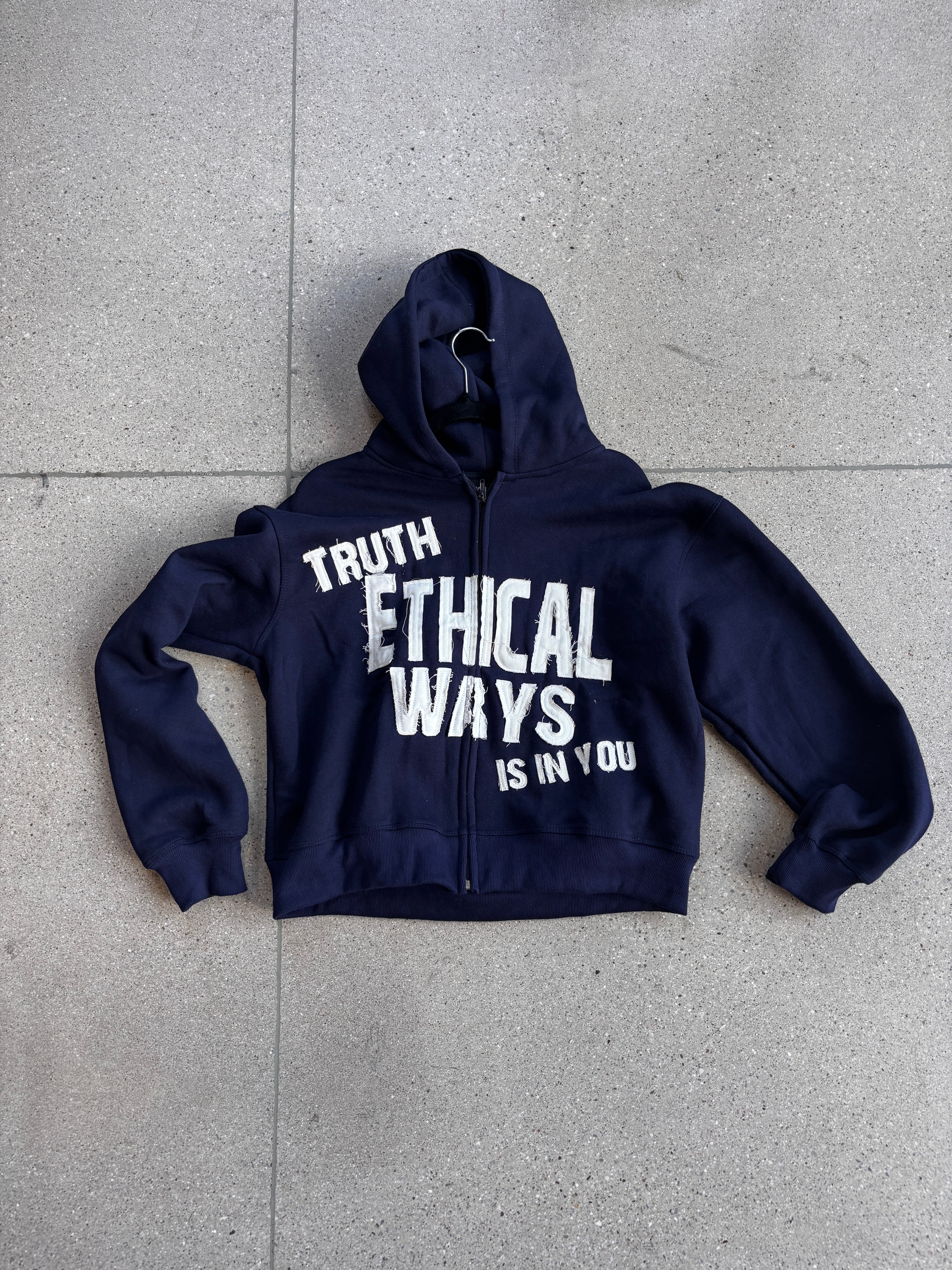 Navy "Think Ethical" Jacket
