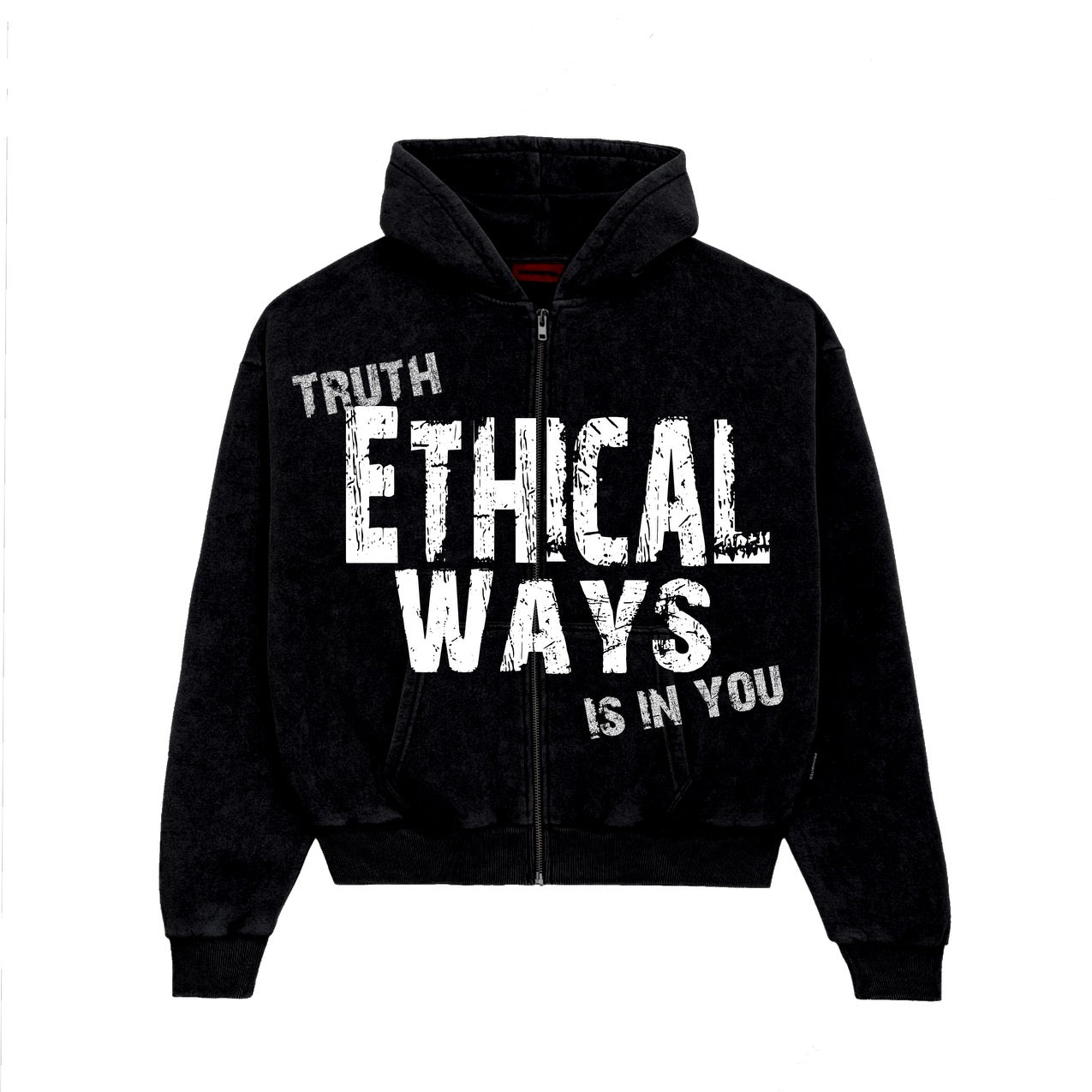 Black “Think Ethical” Jacket