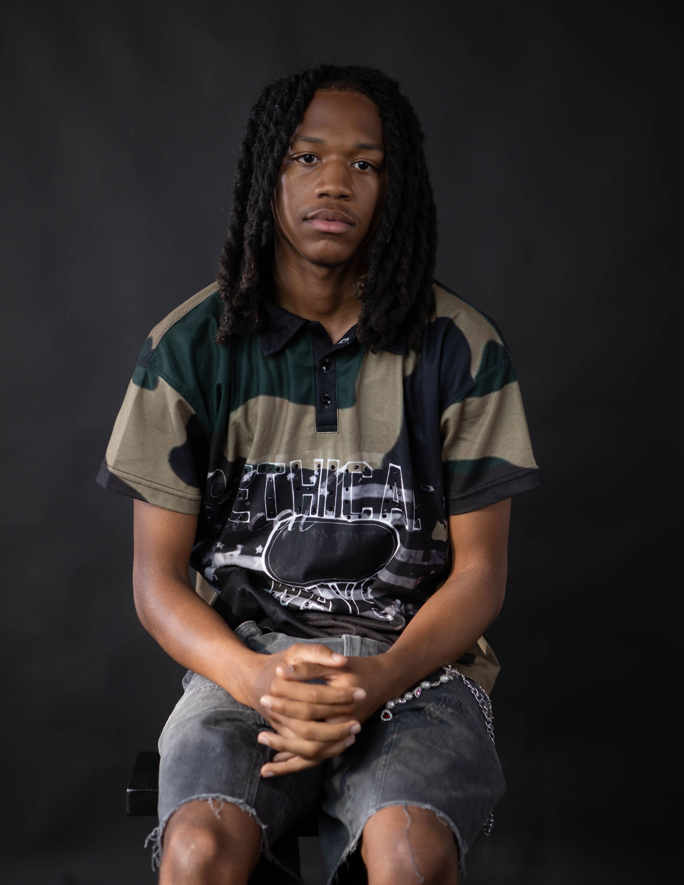 Ethical Green Camo Polo