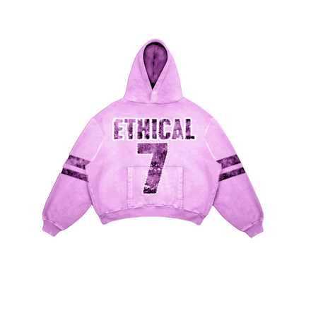 Pink "7" hoodie only