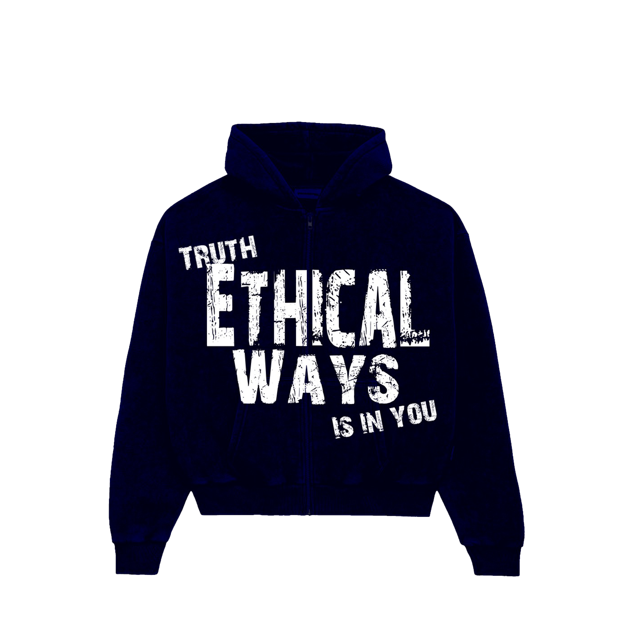 Navy "Think Ethical" Jacket