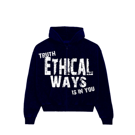 Navy "Think Ethical" Jacket