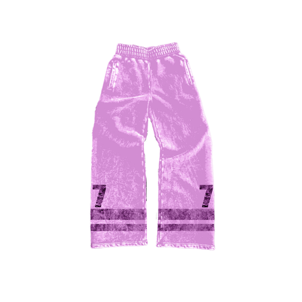 Pink "7" pants only