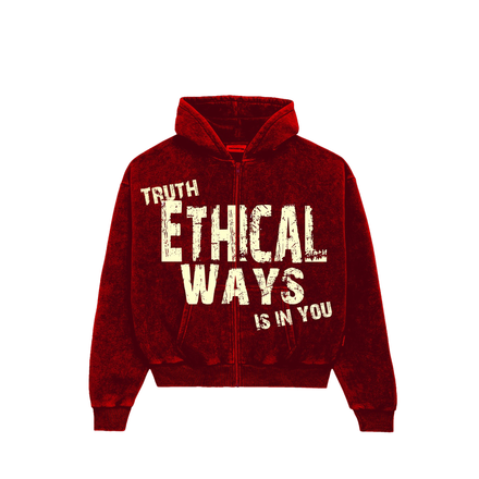 Red "Think Ethical" Jacket